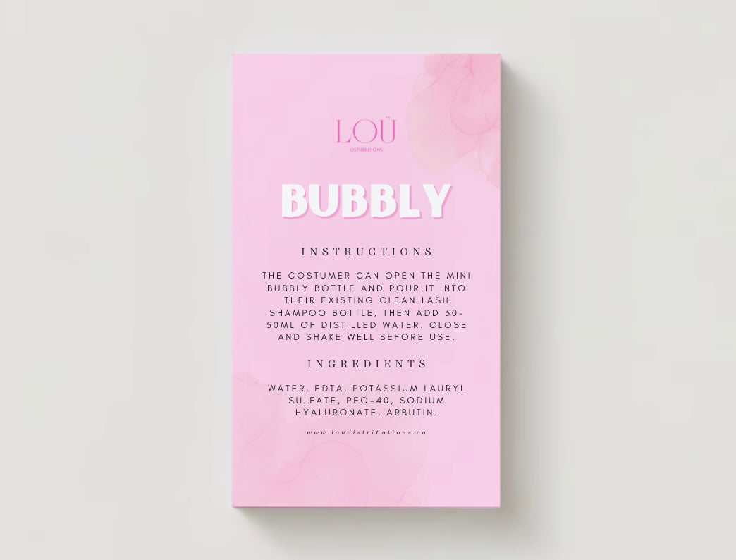 Bubbly - Lash & Brow Shampoo Concentrate